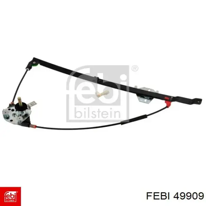 Do koszyka 49909 Febi Mechanizm podnoszenia szyby drzwi przednich prawych