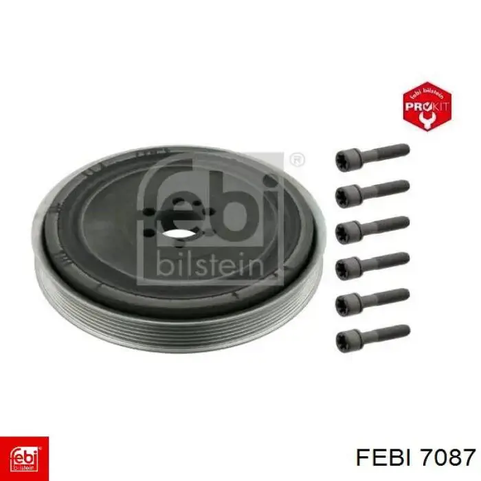Rolka napinacza paska napędowego Febi 7087 cena, od 87,76 USD