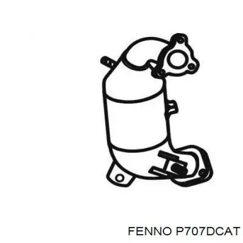 Konwerter-katalizator Toyota Corolla sedana (E12) (2002 - 2006) cena, od 701,15 USD