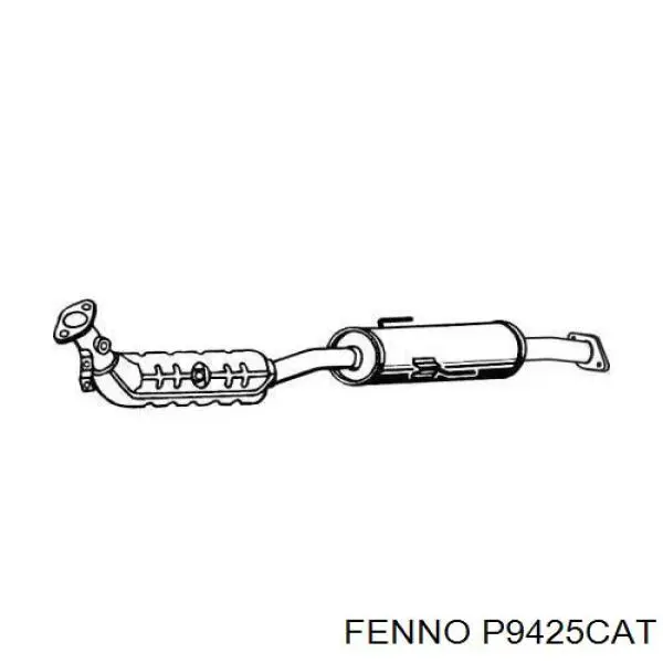 Konwerter-katalizator Mazda 6 sedana (GH) (2007 - 2009) cena, od 623,39 USD