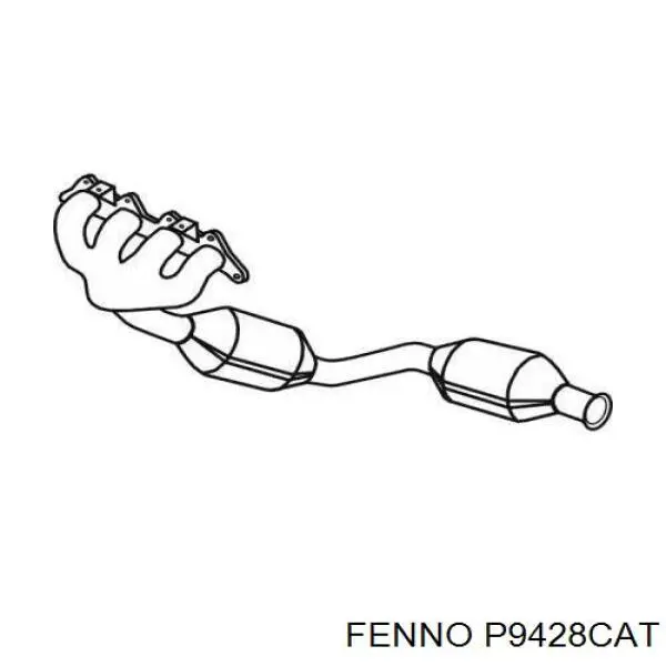Konwerter-katalizator Mercedes A1694901619 cena, od 916,60 USD
