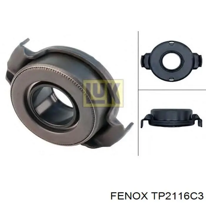 Do koszyka TP2116C3 Fenox Łożysko wyciskowe sprzęgła