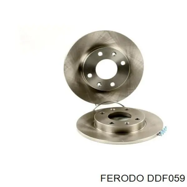 Tarcza hamulcowa przednia Ferodo DDF059 cena, od 26,74 USD