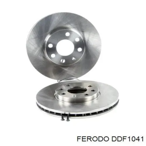 Do koszyka DDF1041 Ferodo Tarcza hamulcowa przednia