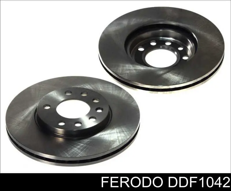 Tarcza hamulcowa przednia Ferodo DDF1042 cena, od 44,44 USD