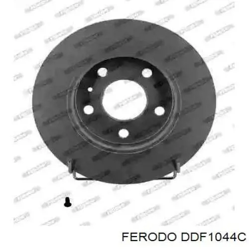 DDF1044C Ferodo Tarcza hamulcowa tylna