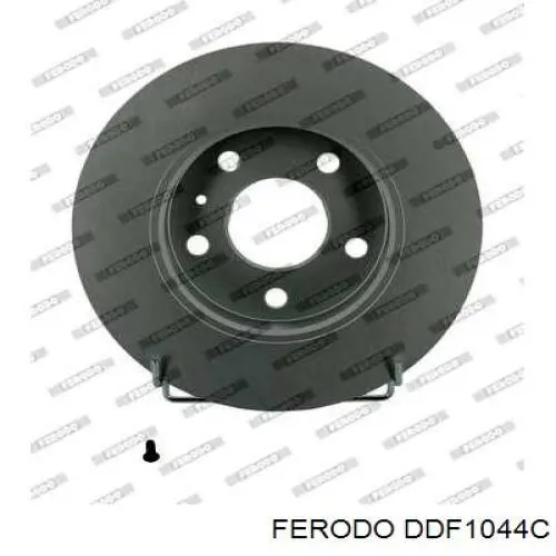 Tarcza hamulcowa tylna Ferodo DDF1044C cena, od 30,22 USD
