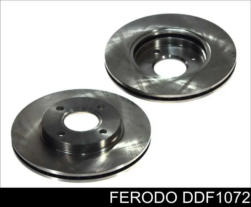 Tarcza hamulcowa przednia Ferodo DDF1072 cena, od 62,67 USD