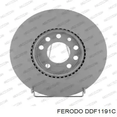 DDF1191C Ferodo tarcza hamulcowa przednia