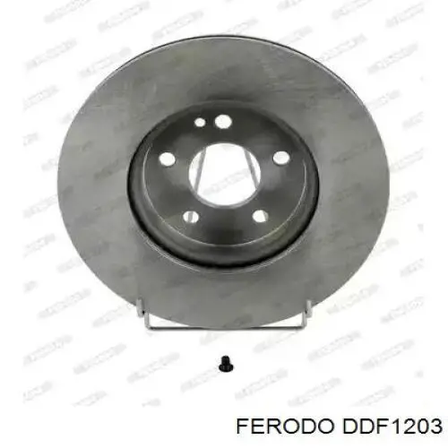 Tarcza hamulcowa przednia Ferodo DDF1203 cena, od 56,09 USD