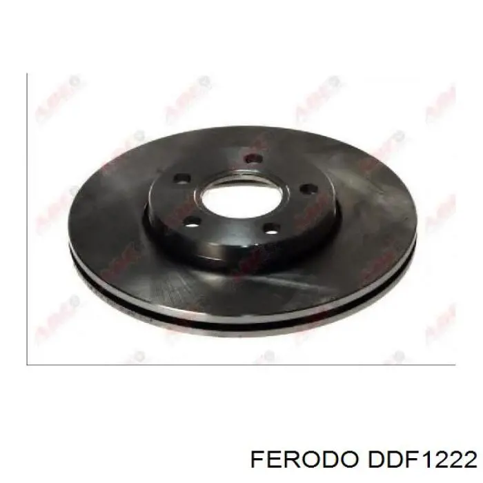 Do koszyka DDF1222 Ferodo Tarcza hamulcowa przednia