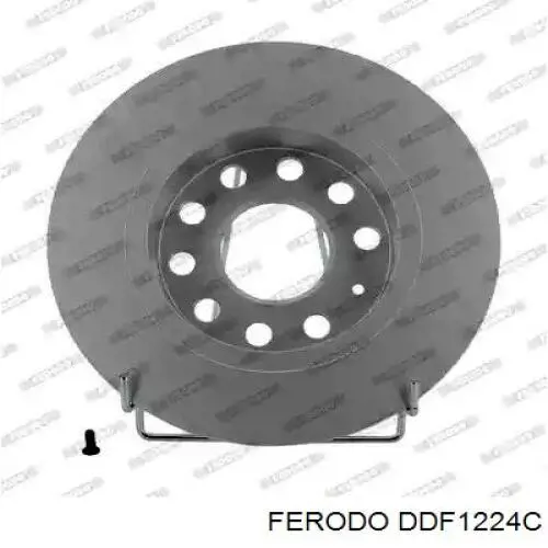 DDF1224C Ferodo Tarcza hamulcowa tylna