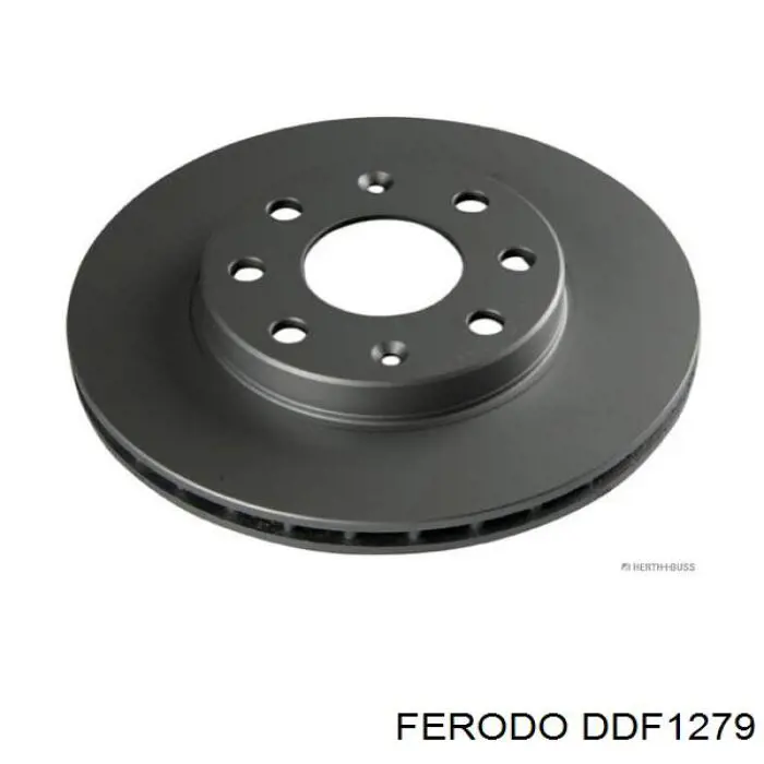 Do koszyka DDF1279 Ferodo Tarcza hamulcowa przednia