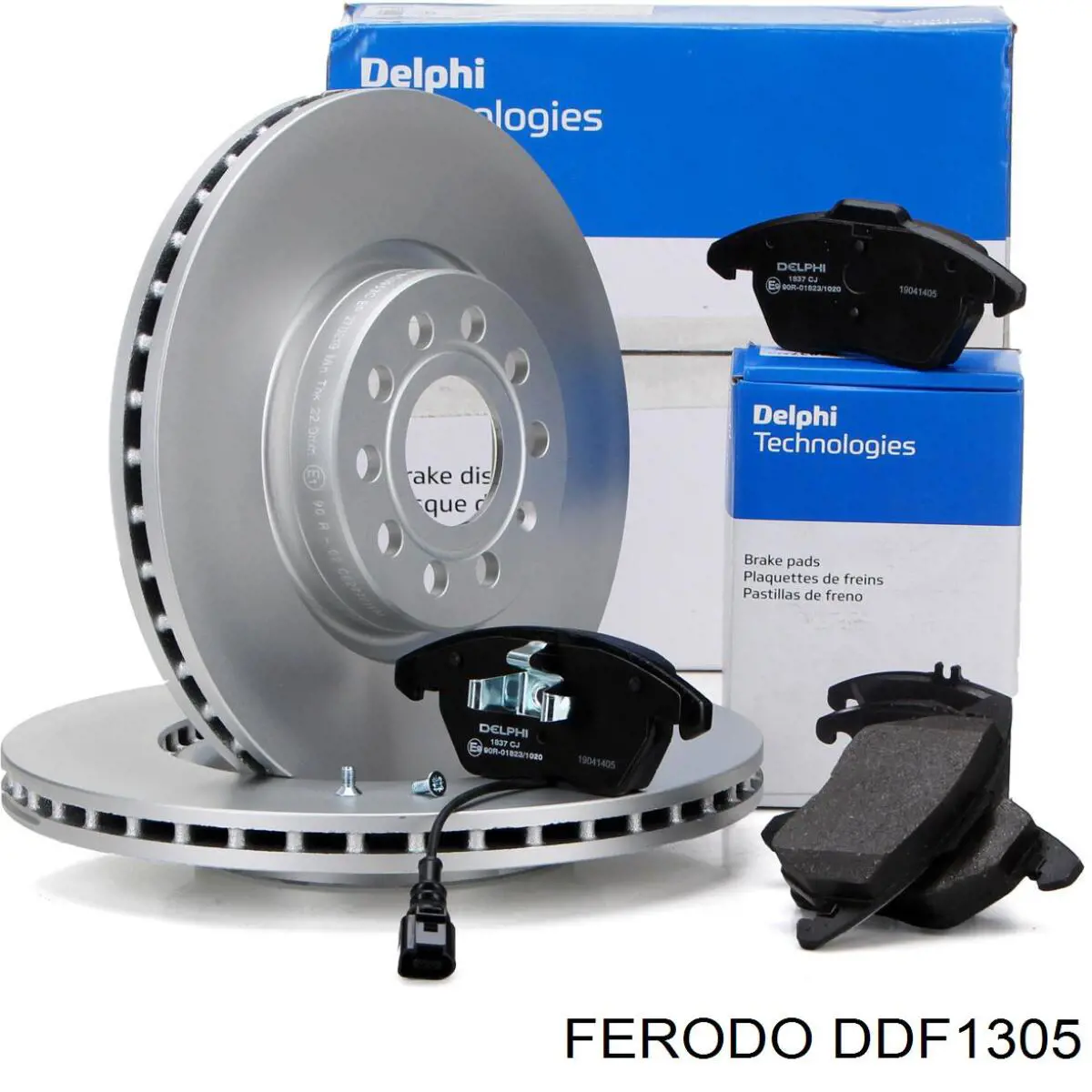 Do koszyka DDF1305 Ferodo Tarcza hamulcowa przednia