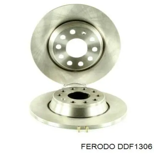 Do koszyka DDF1306 Ferodo Tarcza hamulcowa tylna