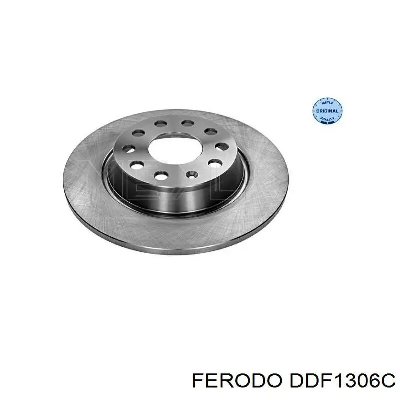 Tarcza hamulcowa tylna Ferodo DDF1306C cena, od 38,40 USD
