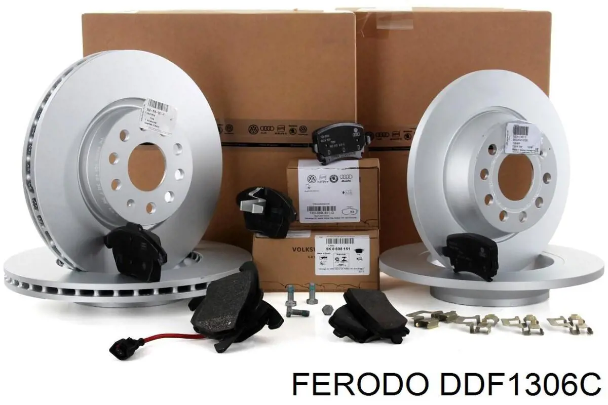 Do koszyka DDF1306C Ferodo Tarcza hamulcowa tylna