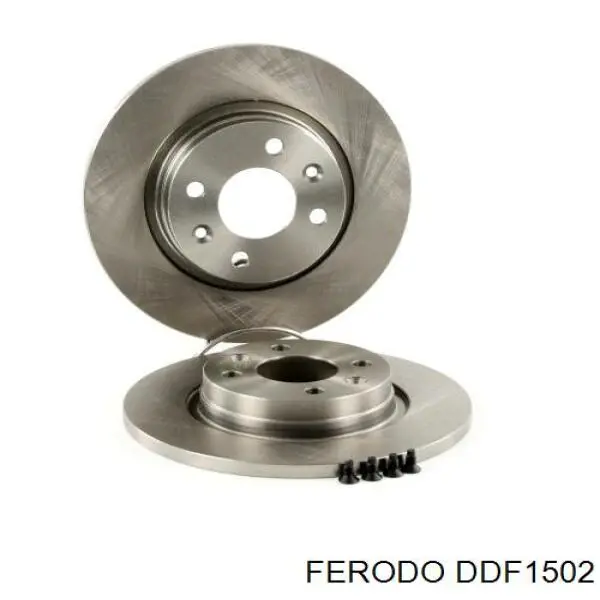 Do koszyka DDF1502 Ferodo Tarcza hamulcowa przednia