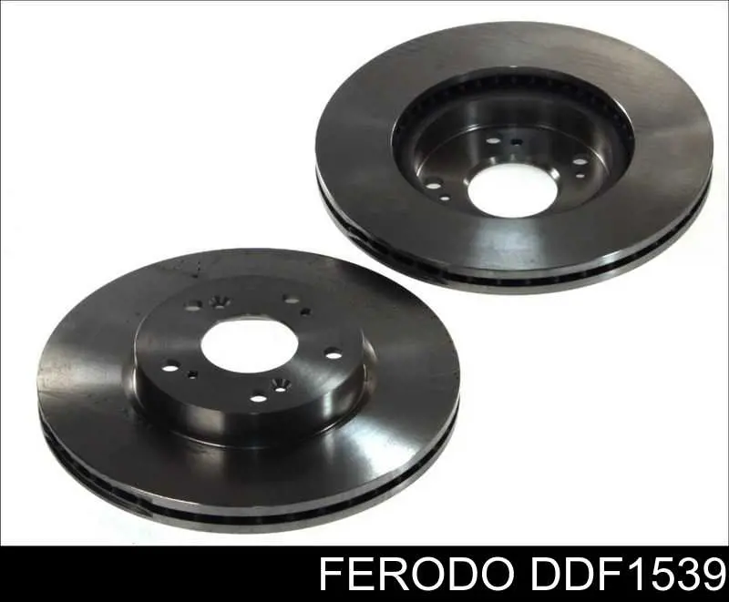 Tarcza hamulcowa przednia Ferodo DDF1539 cena, od 43,85 USD