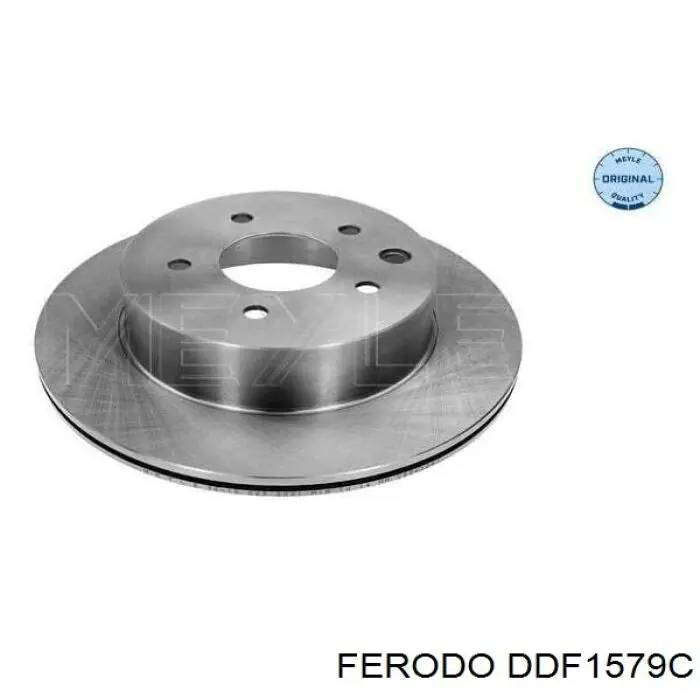 DDF1579C Ferodo tarcza hamulcowa tylna