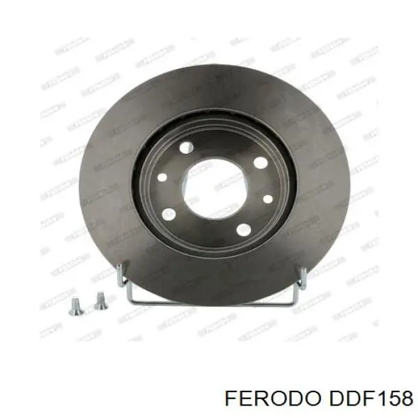 Do koszyka DDF158 Ferodo Tarcza hamulcowa przednia