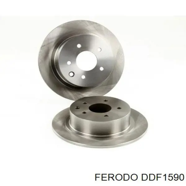 Do koszyka DDF1590 Ferodo Tarcza hamulcowa tylna