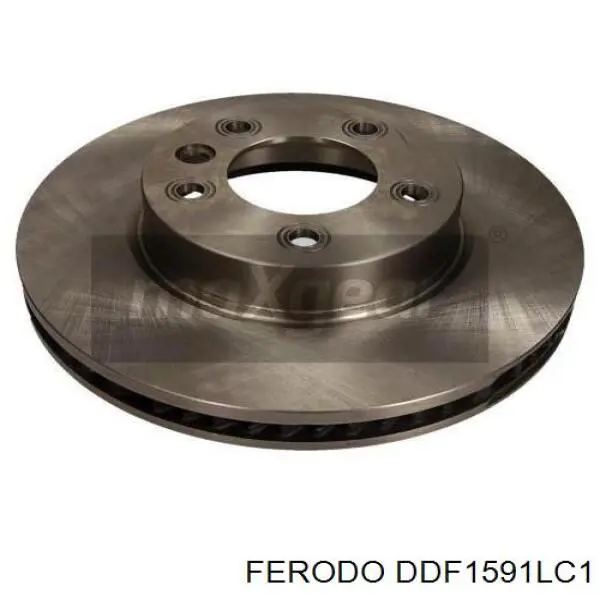 Do koszyka DDF1591LC1 Ferodo Tarcza hamulcowa przednia