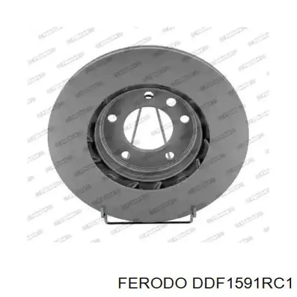 DDF1591RC-1 Ferodo tarcza hamulcowa przednia