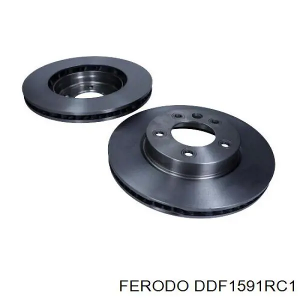 Tarcza hamulcowa przednia Ferodo DDF1591RC1 cena, od 82,45 USD