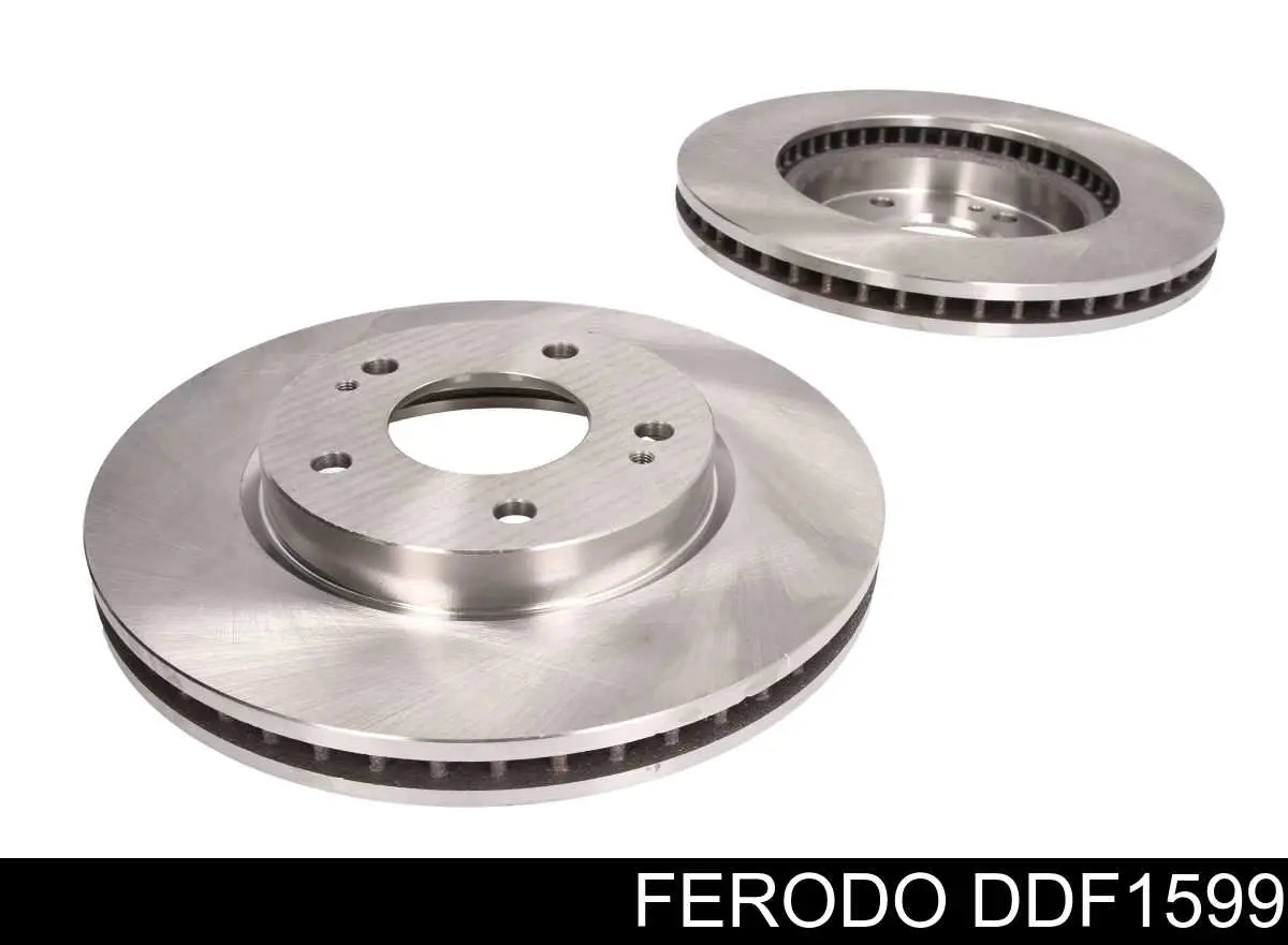 Tarcza hamulcowa przednia Ferodo DDF1599 cena, od 47,88 USD
