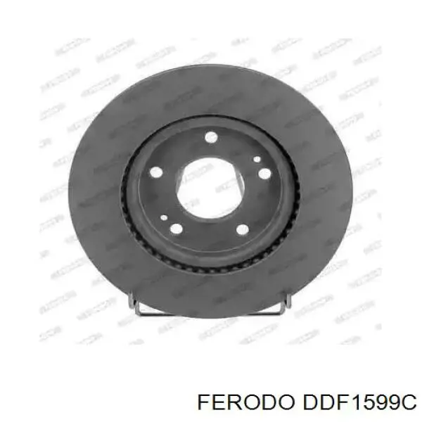 DDF1599C Ferodo tarcza hamulcowa przednia