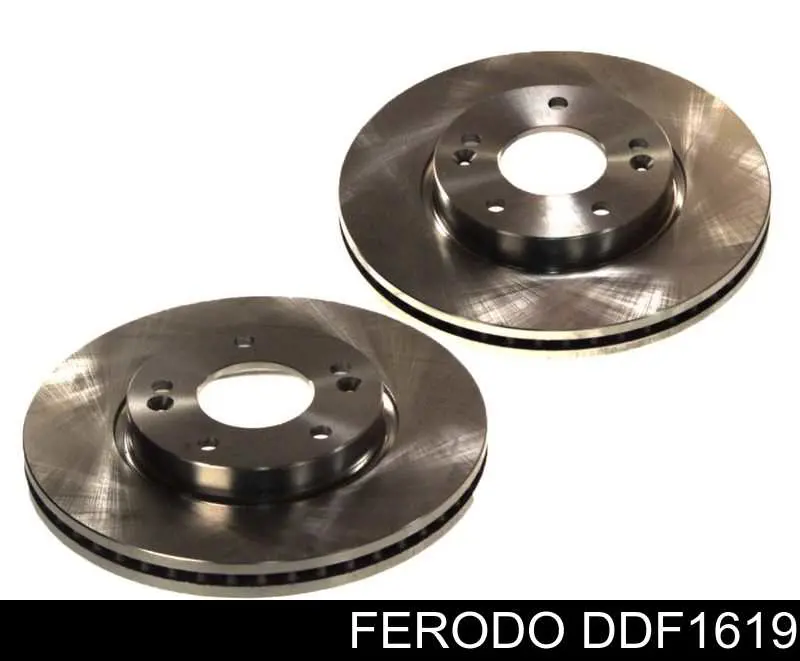 Tarcza hamulcowa przednia Ferodo DDF1619 cena, od 48,14 USD