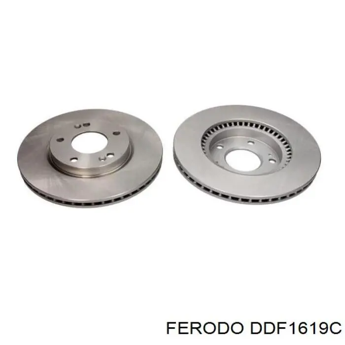 DDF1619C Ferodo Tarcza hamulcowa przednia