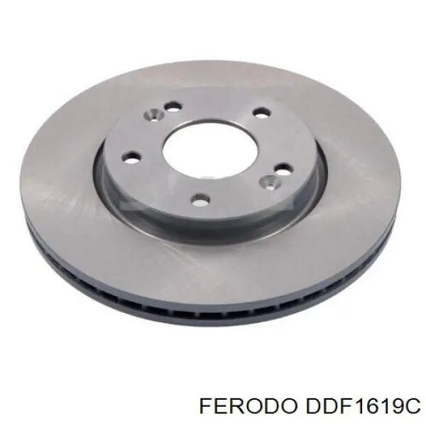 Tarcza hamulcowa przednia Ferodo DDF1619C cena, od 90,60 USD