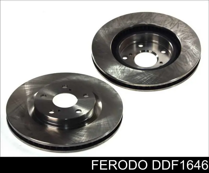 Tarcza hamulcowa przednia Ferodo DDF1646 cena, od 50,84 USD