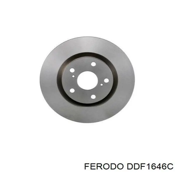 DDF1646C Ferodo Tarcza hamulcowa przednia