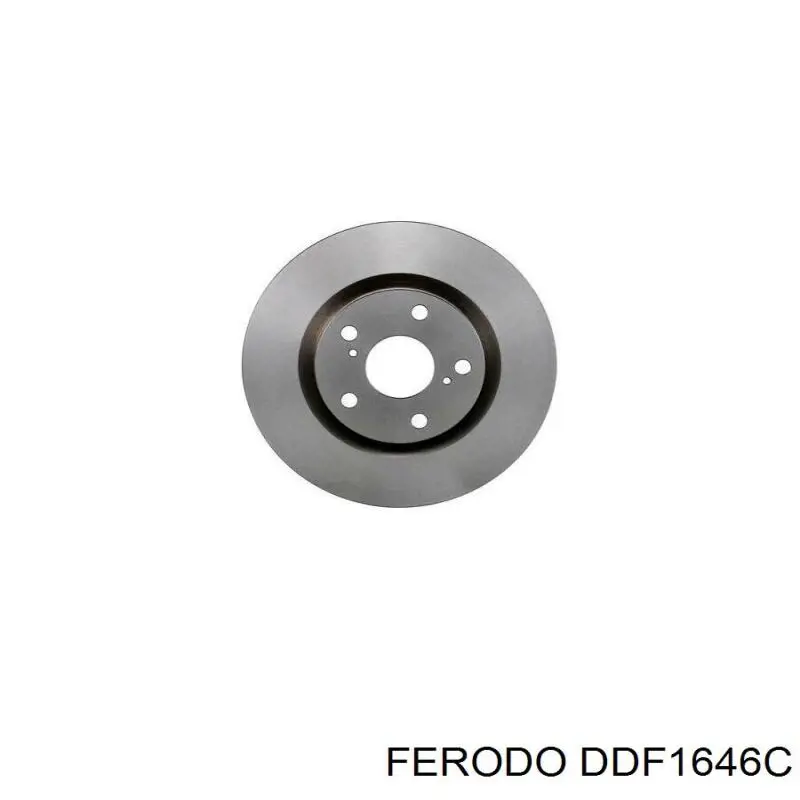 Tarcza hamulcowa przednia Ferodo DDF1646C cena, od 50,84 USD