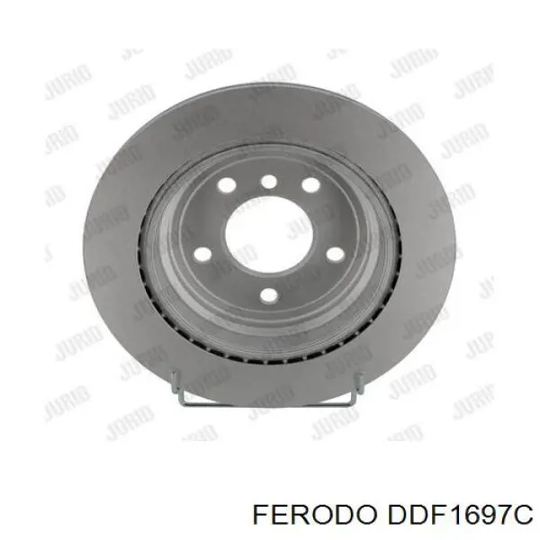 DDF1697C Ferodo tarcza hamulcowa tylna