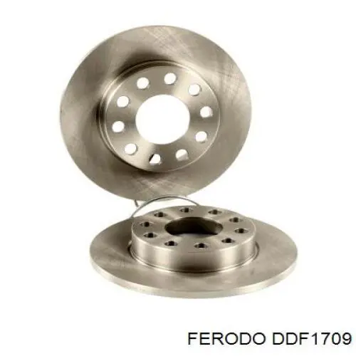 Tarcza hamulcowa tylna Ferodo DDF1709 cena, od 40,23 USD