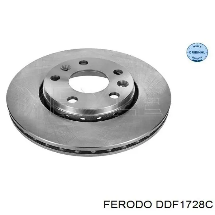DDF1728C Ferodo Tarcza hamulcowa przednia