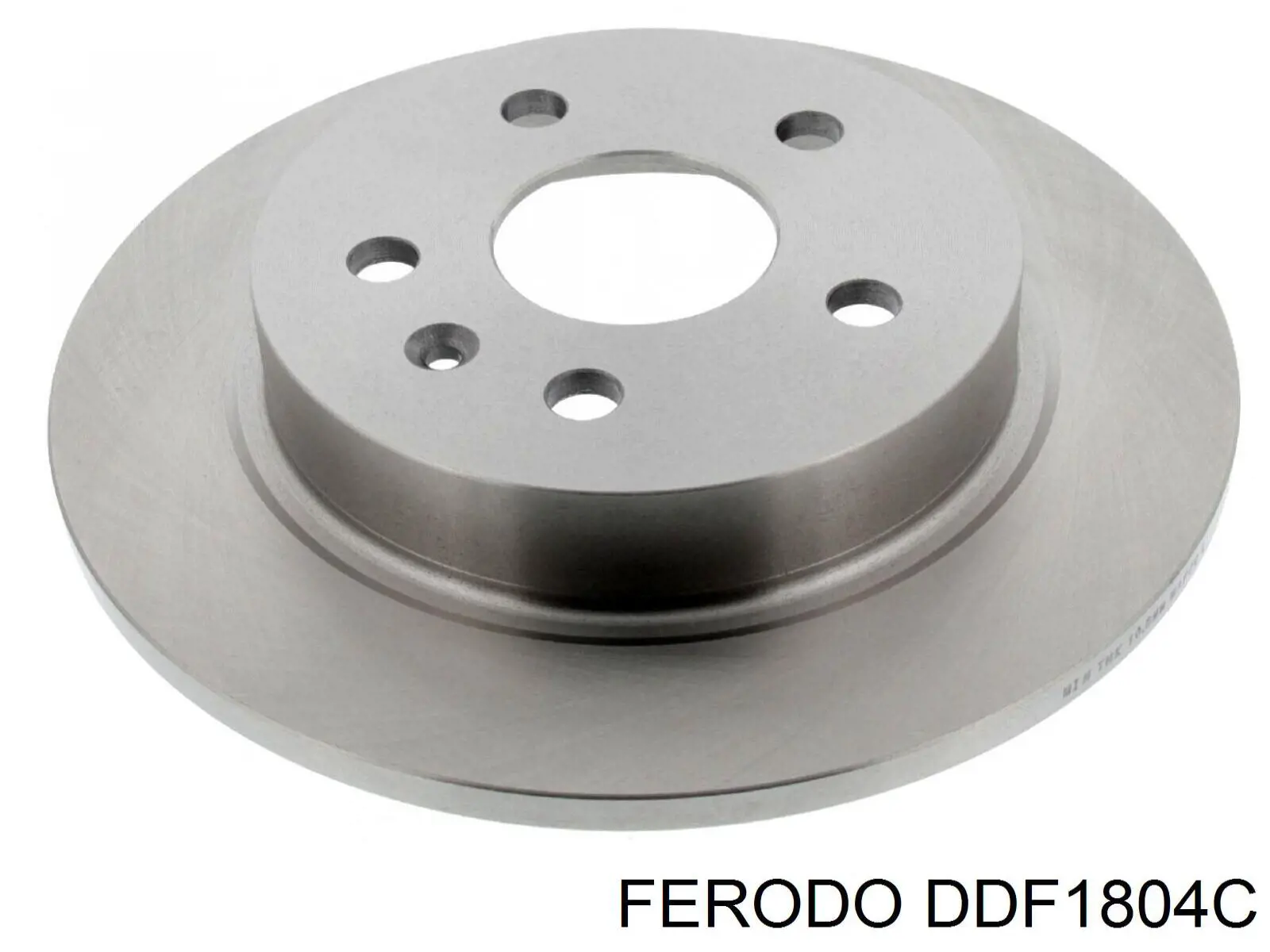 DDF1804C Ferodo Tarcza hamulcowa tylna