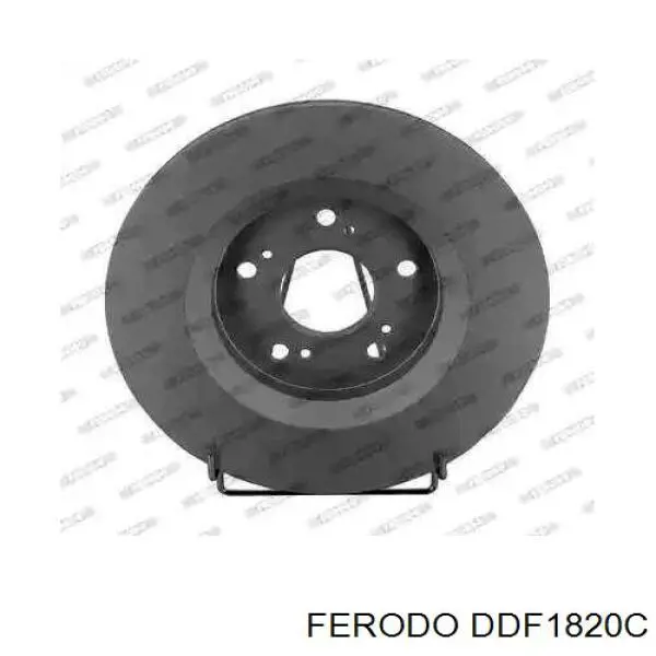 DDF1820C Ferodo Tarcza hamulcowa przednia