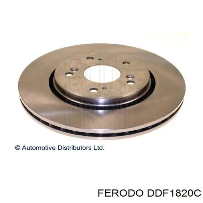 Tarcza hamulcowa przednia Ferodo DDF1820C cena, od 58,59 USD