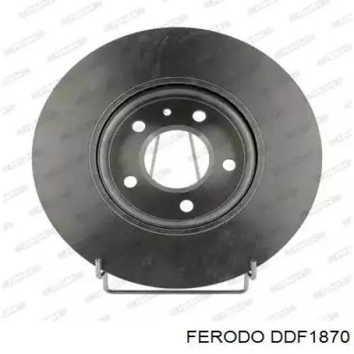 DDF1870 Ferodo Tarcza hamulcowa przednia