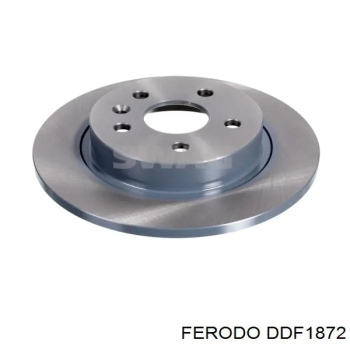 DDF1872 Ferodo Tarcza hamulcowa tylna