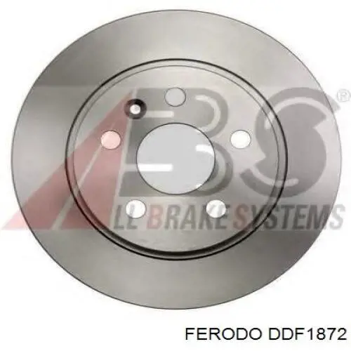 Tarcza hamulcowa tylna Ferodo DDF1872 cena, od 45,47 USD