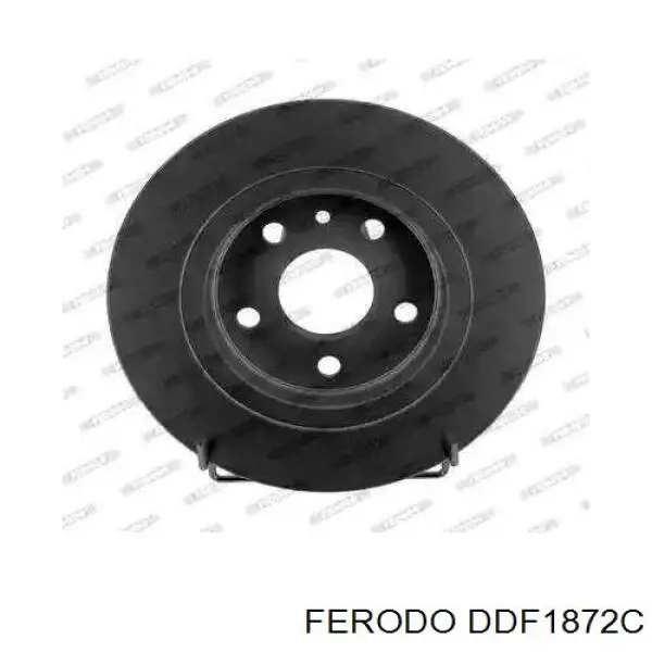 DDF1872C Ferodo tarcza hamulcowa tylna