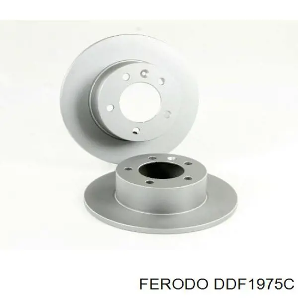 Do koszyka DDF1975C Ferodo Tarcza hamulcowa tylna