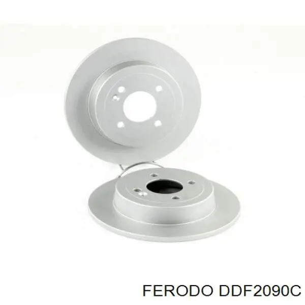 Tarcza hamulcowa tylna Ferodo DDF2090C cena, od 36,06 USD