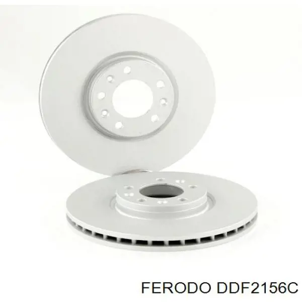 Tarcza hamulcowa przednia Ferodo DDF2156C cena, od 62,63 USD